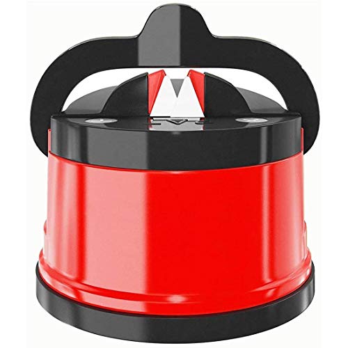 Yolistar Afilador De Cuchillos con Base de Ventosa Antideslizante, Profesional Afilador de...