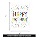 【60 Pack】 Birthday Cards - Birthday Greeting Cards in Joyful Colors - Bulk Birthday Cards - Birthday Cards For Kids, Birthday Cards for Boys, Girls, Mom, Dad, Friends -Include 60 Envelopes- 4 x 6 Inch