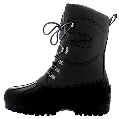 Image of POLAR Mens Snow Hiking Mucker Duck Grafters Waterproof Saftey Thermal Boots