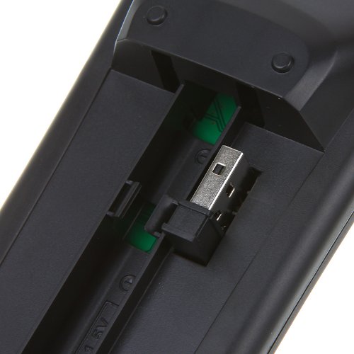 2.4GHz Fly Air ratón sin hilos del teclado Qwerty teclado remoto para PC Android TV Box HTPC(visión inglés, no lleva letra ñ)