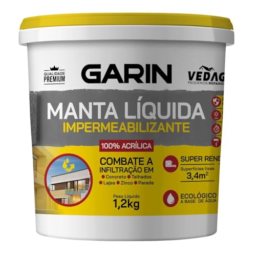 MANTA LÍQUIDA IMPERMEABILIZANTE 1,2KG BRANCA