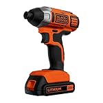 BLACK+DECKER 20V MAX* POWERCONNECT 1/4 in. Cordless Impact Driver Kit (BDCI20C)