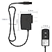 15V Shaver AC Adapter Philips Norelco Charger for Philips-Norelco-HQ8505 Multigroom Pro All-in-One Grooming Trimmer Precision Bodygroom Arcitec Sensotouch Speed-XL Cool-Skin Philips Power Cord (Black)