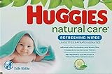 HUGGIES Refreshing Clean Baby Wipes, Disposable Soft Pack (8-Pack, 448 Sheets Total), Scented,...