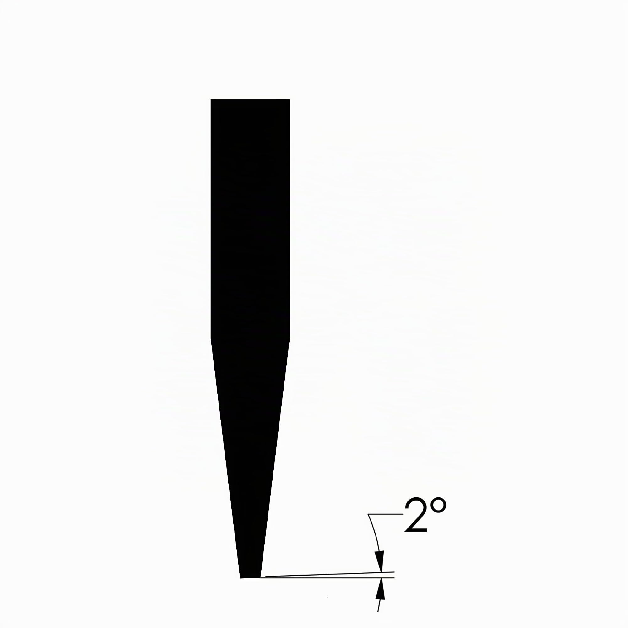 Bon Tool 11-201 Steinmeißel – 5,1 x 17,8 cm