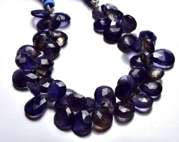 Iolite naturelle facettée AAA+ pour création de bijoux d'exception