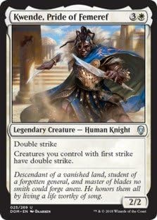 Kwende, Pride of Femeref - Foil - Dominaria