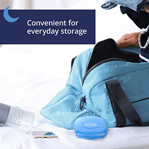 ZQUIET Premium Storage Case for ZQuiet Anti-Snoring Mouthpiece Comfort Size #2 (Anti-Snoring Device NOT Included) – Durable, Protective, Hygienic, Ventilated, for Everyday Storage and Travel - Thumbnail 7