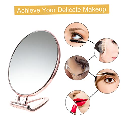 Espejo de Maquillaje Doble Healeved con Mango Ajustable miniatura 3