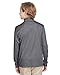 Team 365 Youth Zone Sonic Heather Performance Quarter-Zip S DK GREY HEATHER