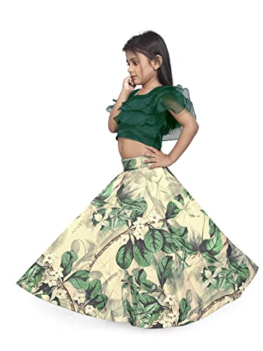 Image of Integrity baby girls net & orgenza lehanga choli (2-8 Years)