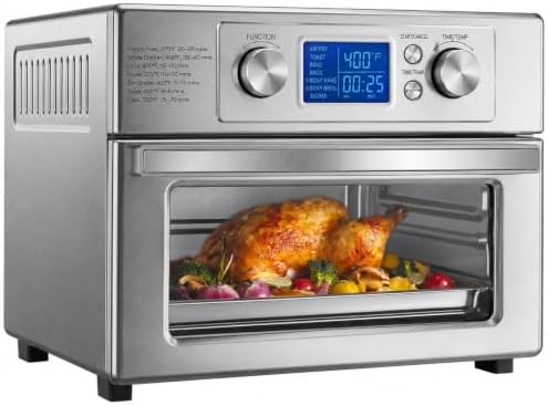 DUMOS Air Fryer Toaster Oven Combo, 23QT Toaster Ovens Countertop...