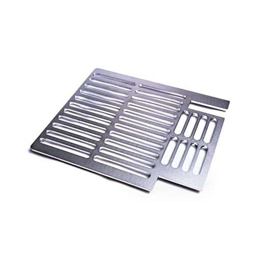Generisch Edelstahl Grillrost 1/2, aus 4mm Edelstahl passend für Son of Hibachi, Bruzzler