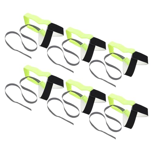 Image of MECCANIXITY 6pcs ESD Anti Static Foot Heel Straps Anti Static Wrist Strap Band Adjustable for Grounding Protecting Electronics Against Electric Shock