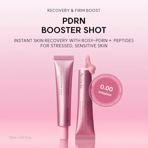 Image of Arencia PDRN Booster Shot Serum, Rosy-PDRN & Peptides for Glowy, Healthy Skin, 30ml /1.01 fl oz