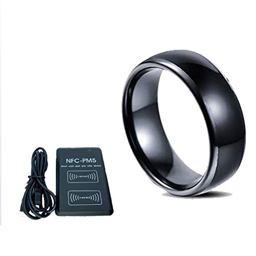 Smart NFC RFID Ring for Men and Women,Door Access Manage NFC Ring Ceramics Wear Ring IC ID Smart Rin