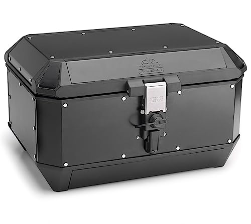 Top Case Givi ALA56B Aluminium Noir 56L avec Support Gilera Nexus 500 2005