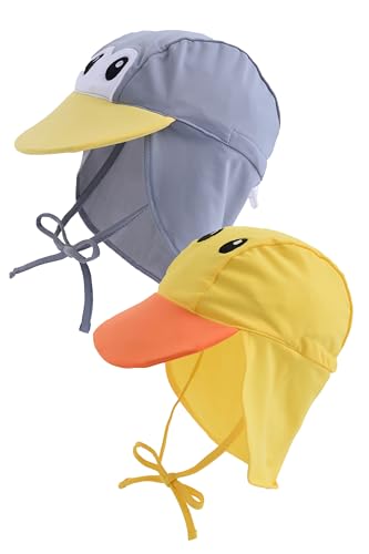 Image of Baby Sun Hat | UPF 50+ Sun Protection All-Day Adjustable Infant Sun Hat for Head, Neck & Eyes