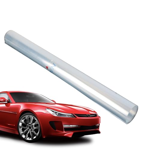 Film Protecteur Pour Carrosserie De Voiture - Film Transparent Anti-Rayures Pour Peinture Automobile,Revêtement Anti-Rayures 50x200cm Résistant aux UV pour Bateaux Camping-cars et Entretien des Véhicu