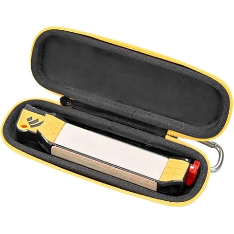 RAIACE Hard Travel Carrying Case for Work Sharp Guided Field Sharpener - Black Cover