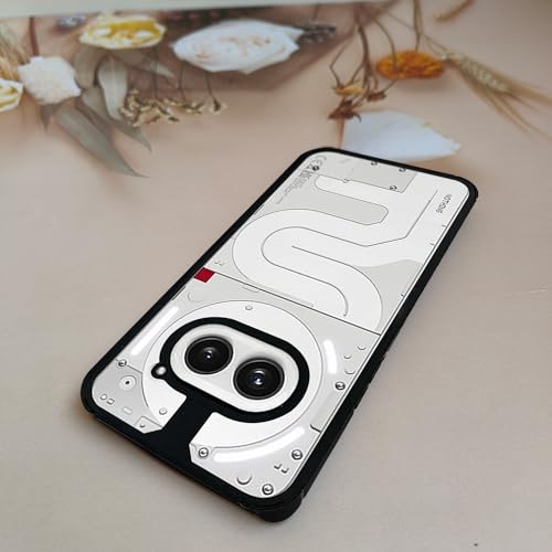 Image of KIVANO LUXE Crystal Clear Back Case Compatible with Nothing Phone (2a) 5G / Nothing Phone (2a) Plus Back Cover Case | 360 Degree Protection | Shock Proof Design | Transparent Back Cover (PC & TPU)
