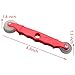 YHXiXi 2pcs Red Rubber Seal Setting Rod Universal Aluminum Door & Window Screen Installation Tool