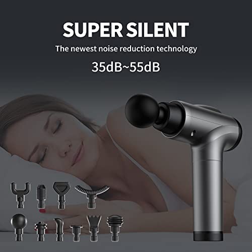 OLsky-Massage-Gun-Deep-Tissue-Handheld-Electric-Muscle-Back-Massager-High-Intensity-Percussion-Massagers-Device-for-Pain-Relief-with-10-Attachments-30-SpeedGrey