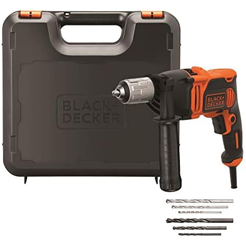Taladro Percutor BLACK+DECKER BEH850K con Cable 850W Cover