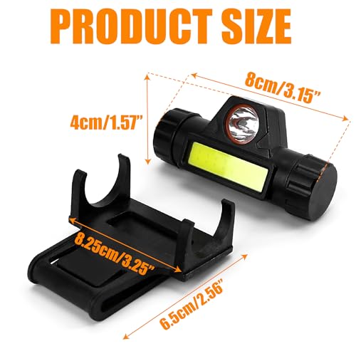 Solar & USB Rechargeable Helmet Light