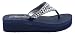Skechers Cali Women's Vinyassa-Bindu Flip Flop, Navy, 8 US/8 M US