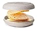 Dexas Durable Microwavable Tortilla Warmer 8.75 Inches, Oat Granite Color, Perfect for Warming Tortillas, Bread, Pancakes, Cornbread