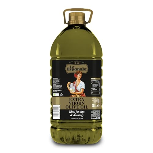 LA ESPAÑOLA - Extra Virgin Olive Oil Made from 100% Spanish Olives. 5 l Bottle
