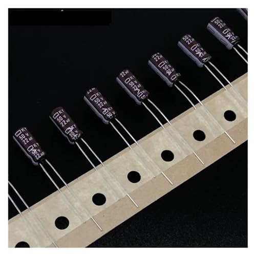 Condensador de aluminio de 22uF y 50V para solucionar fallos de energía en placas