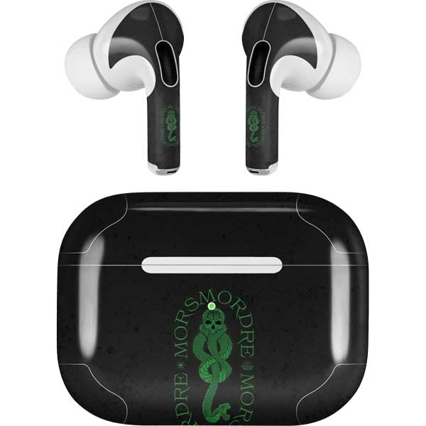 Skinit Decal Audio Skin Compatible with Apple AirPods Pro (2rd Gen, 2022) - Officially Licensed Warner Bros Morsmorder Design