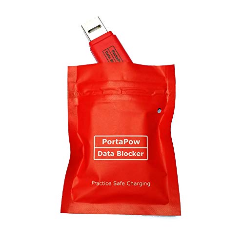 Portapow Usb Data Blocker (Red 2 Pack) - Protect Against Juice Jacking #TOP5