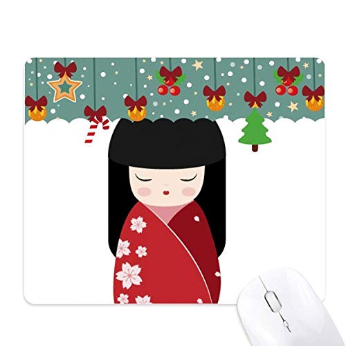 Tapis de souris de bureau Sakura rouge pour travailler dans une ambiance zen