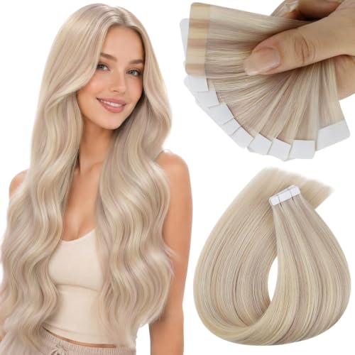 Image of Sunny Hair Tape in Hair Extensions Human Hair