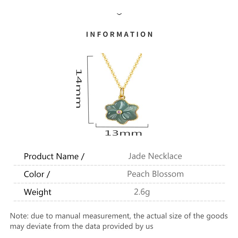 Collier avec Jade A véritable et pendentif chat pour la prospérité - 7