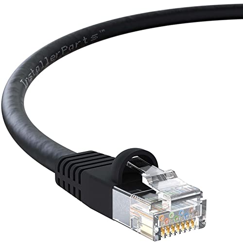 InstallerParts Pack 10 Cable Ethernet CAT5E UTP 10 ft miniatura 1