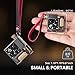 KAMBOLLY Vintage Trench Lighter, Antique Keychain Lighter - Kerosene Fluid Refillable Compact Wick Lighters, Soft Flame Flint Wheel Brass Lighters for Men Dad (Fuel Not Included)