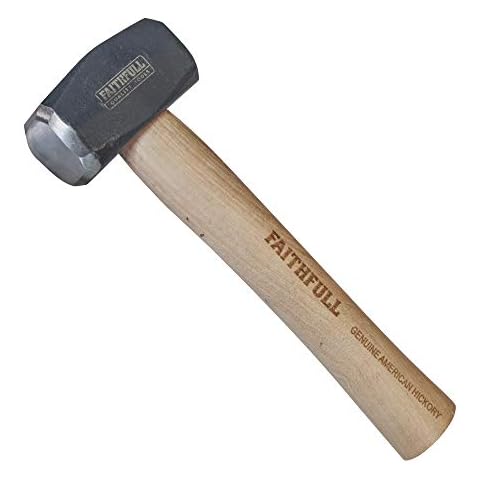 Faithfull 2.5lb Club Hammer with Hickory Handle Cover