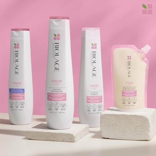 Biolage E2887500 Color Last Deep Treatment Pack | Leave-In Hair Mask | Helps Maintain Hair Color | With Orchid & Apricot Seeds | Vegan & Paraben-Free | For Color Treated Hair thumb #3