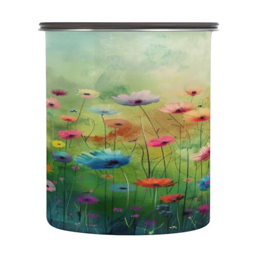 Recipiente de acero inoxidable 30oz para café con tapa hermética