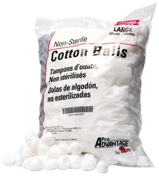 Pro Advantage P159025 Cotton Ball, Medium (Pack of 4000)