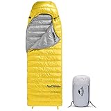 【Tejido agradable para la piel y acolchado suave】 El tejido y el forro están hechos de nailon 20D, agradable para la piel, suave, antipinchazos e impermeable. Relleno: [400g] 90% plumón de ganso blanco, sin olor peculiar. Prohibimos estrictamente la colección de plumas vivas y cría forzada de aves de corral. Utilice solo la forma más ecológica de obtener plumas. La cremallera YKK es fácil de abrir y cerrar por dentro y por fuera.