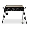 Csgdl0590 the highland 4 burner portable griddle large black  urban country home decor