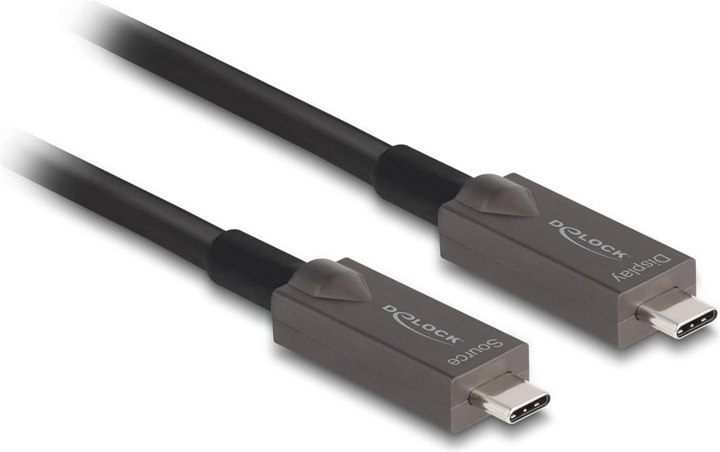 Delock Aktives Optisches UsB-C? Video + Daten + Pd Kabel 8 M (84147)