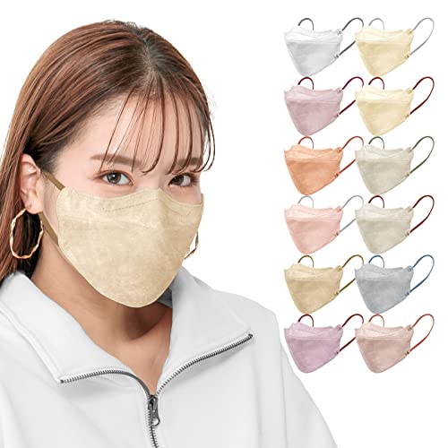 [Kaitou] �}�X�N �s�D�z ����}�X�N 20�� �g�`�}�X�N ���^ 3D���� ���F�}�X�N �v���~�A���}�X�N 3�w ���̃}�X�N ����Ȃ� ������ ���� ���F (S�T�C�Y, �~���N�e�B�[)