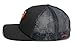 Paramount Outdoors Trout Tongue Fly Fishing Brown Trout 6-Panel Rope Cap Fly Fishing Cap (Black)