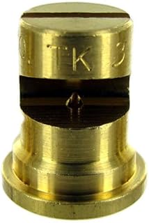 Pack of 12 - TeeJet FloodJet Spray Nozzle - Brass - 0.40 gpm @ 40 psi - TK-2